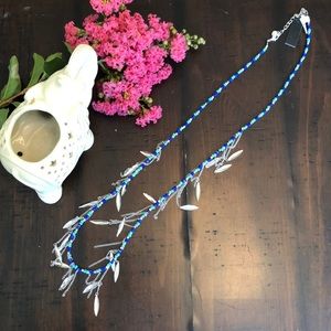 NWT beaded necklace - long or loop around